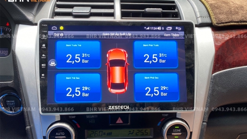 Màn hình DVD Android liền camera 360 xe Toyota Camry 2012 - 2018 | Zestech Z800+